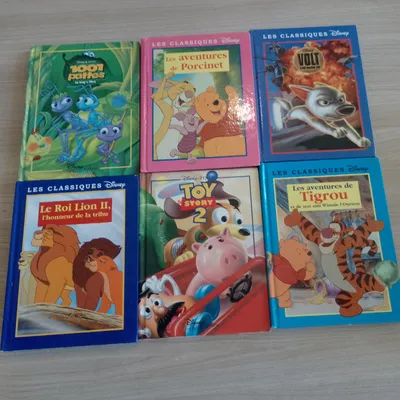 lot de 6 livres Disney (les classiques de Disney)(4)